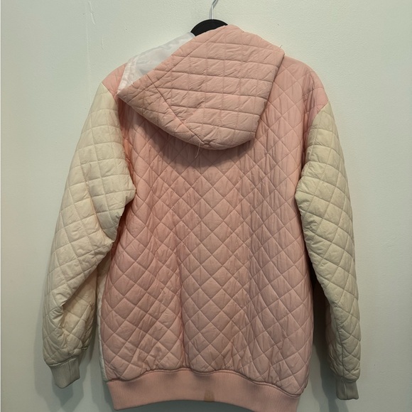 Teddy Fresh color block puff jacket - Picture 2 of 2